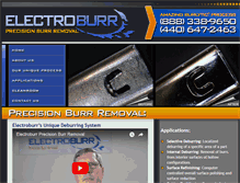 Tablet Screenshot of electroburr.com